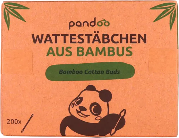 Bambus Wattestäbchen von PANDOO