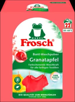 Bunt-Waschpulver Granatapfel von FROSCH