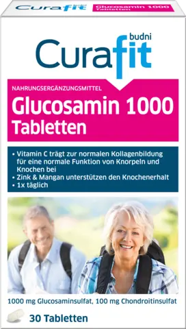 Glucosamin 1000 Tabletten von CURAFIT