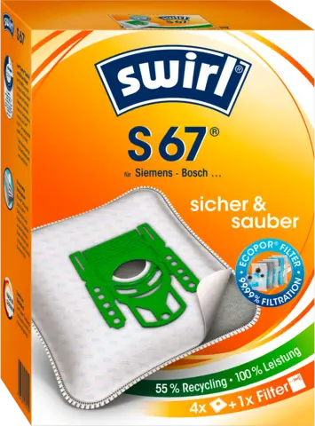 Staubfilterbeutel von SWIRL