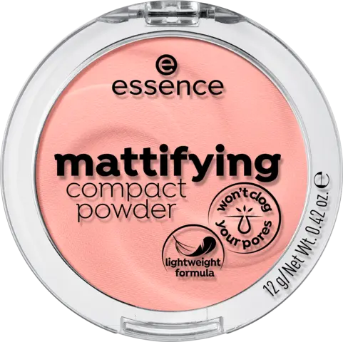 mattifying compact powder 10 light beige von ESSENCE