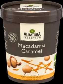 Bio Sélection Macadamia-Caramel Eiscreme von ALNATURA