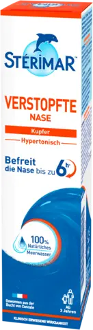 Verstopfte Nase 2 in 1 Nasenspray & Spülung von Stérimar