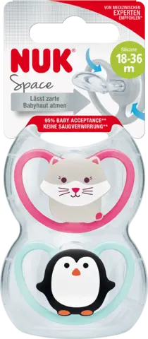 Beruhigungssauger Space Silikon Gr.3 von NUK