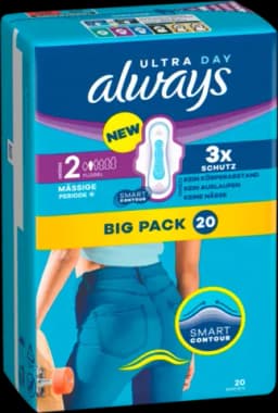 Damen Binden Ultra Long Plus mit Flügeln Gr.2 20ST von ALWAYS
