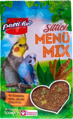 Sittich Menü-Mix von PETTI FUN