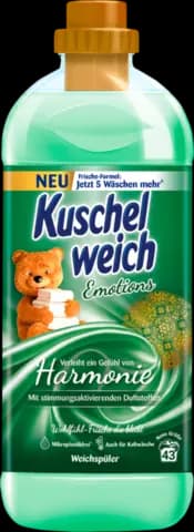 Weichspüler Emotions Harmonie 43 Waschladungen von KUSCHELWEICH
