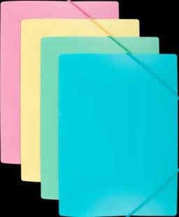 Dreiklappmappe Pastel Dreams Kollektion Polypropylen A4 von STYLEX