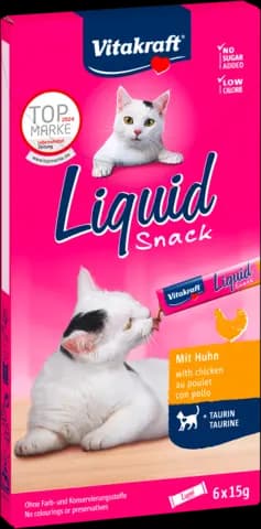 Liquid Snack mit Huhn + Taurin von VITAKRAFT