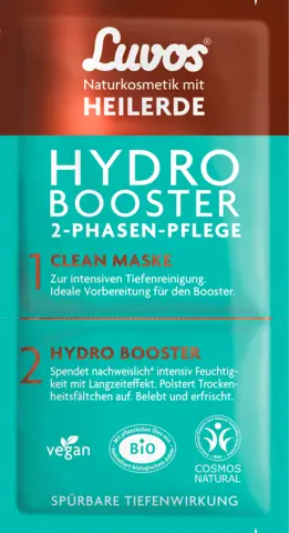 Hydro-Booster mit Clean-Maske – 2-Phasen-Pflege von LUVOS