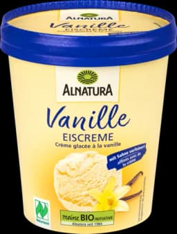 Bio Vanille Eiscreme von ALNATURA
