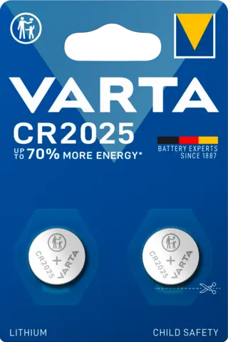 Lithium Knopfzellen. von VARTA