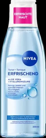 Toner Erfrischend Aloe Vera Hyaluronsäure normale Haut von NIVEA