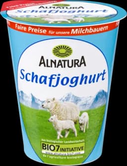 Bio Schafjoghurt Natur 6 % Fett von ALNATURA