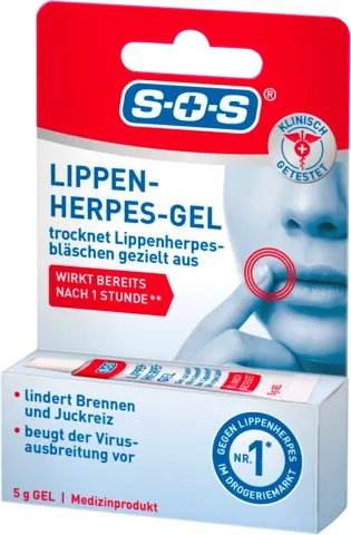 Lippen-Herpes-Gel von SOS