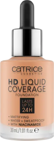HD Liquid Coverage Foundation 032 Nude beige von CATRICE