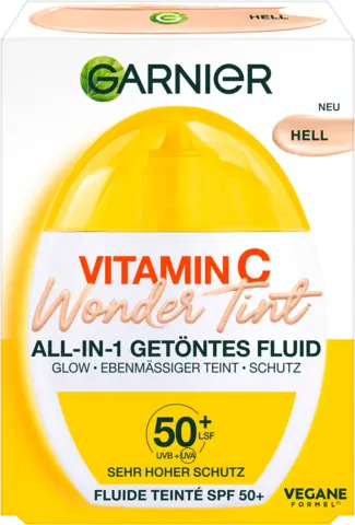 Vitamin C Wonder Tint All-In-1 Getöntes Fluid hell von GARNIER