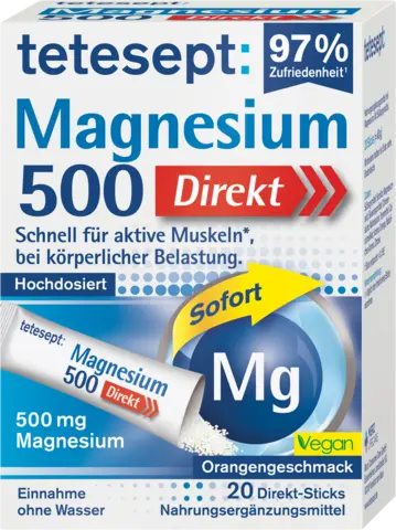 Magnesium 500 Direkt von TETESEPT