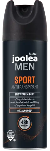 MEN Antitranspirant Sport Deospray von JOOLEA