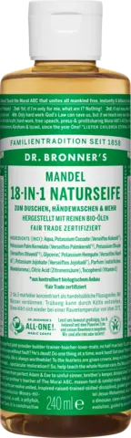 18-in-1 Naturseife Mandel von DR.BRONNERS