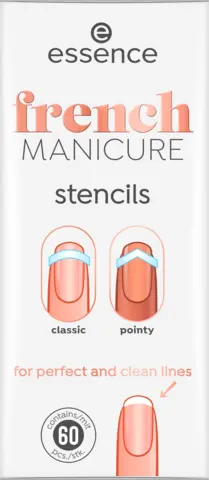 Stencils French Manicure 01 French Tips & Tricks von ESSENCE
