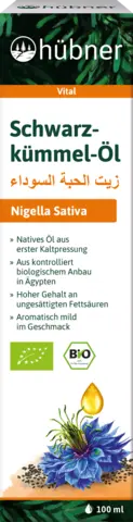 Bio Schwarzkümmel-Öl von HÜBNER