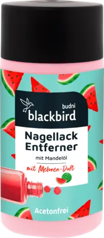 Nagellackentferner mit Melonen-Duft von BLACKBIRD