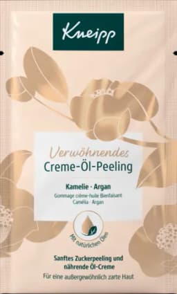 Verwöhnendes Creme-Öl-Peeling von KNEIPP