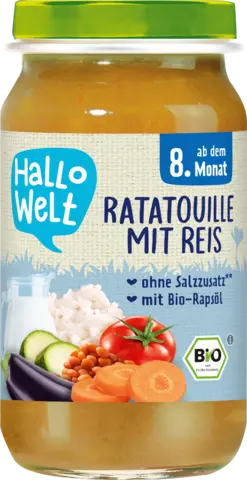 Ratatouille mit Reis von HALLO WELT