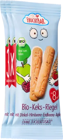 Bio Keks-Riegel ab 8 Monaten von FRUCHTBAR