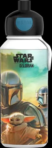 Trinkflasche Pop-Up Campus Star Wars 400ml Füllmenge von ROSTI MEPAL