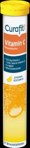 Brausetabletten Vitamin C von CURAFIT PLUS