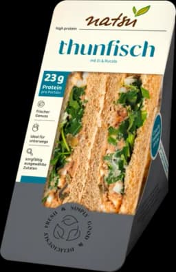 Sandwich High Protein Thunfisch von NATSU