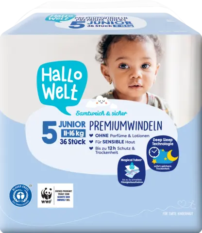 Windel Gr. 5 Junior von HALLO WELT