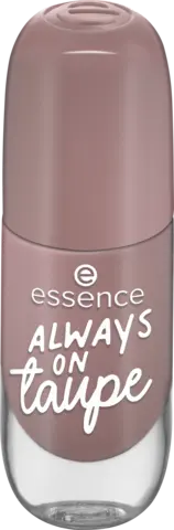 Gel Nail Colour 37 always on taupe von ESSENCE