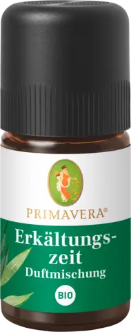 Bio Duftmischung Erkältungszeit von PRIMAVERA
