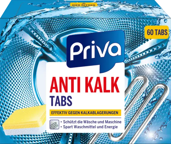 Anti-Kalk Tabs von PRIVA
