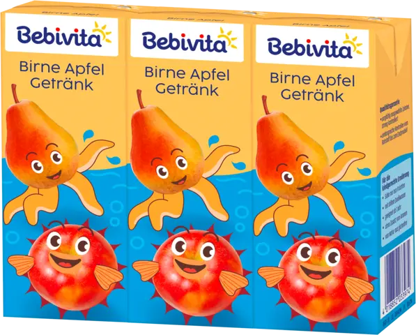 Birne Apfel Getränk von BEBIVITA