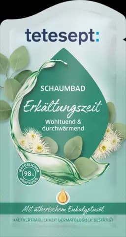 Schaumbad Erkältungszeit von TETESEPT