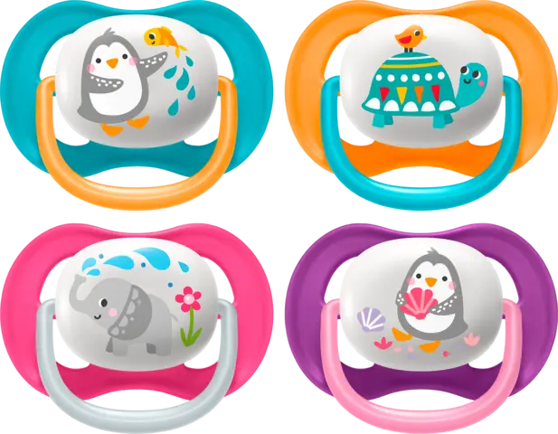 Avent Schnuller Ultra Air Collection Animals 6-18 Monate von AVENT