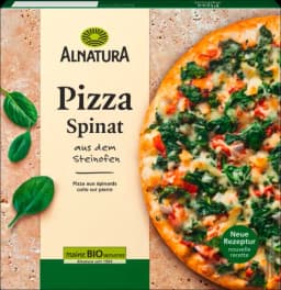 Bio Pizza Spinat von ALNATURA