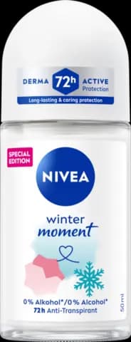 Anti-Transpirant Winter Moment Roll-On von NIVEA