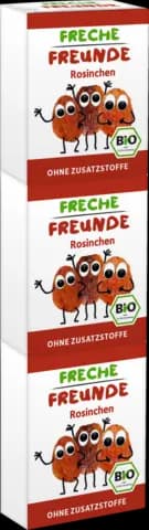 Bio Freche Rosinchen 3x14g von ERDBÄR