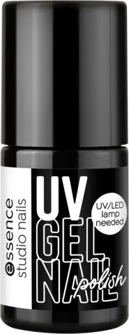 Studio Nails UV Gel Nail Polish white All Night 01 von ESSENCE