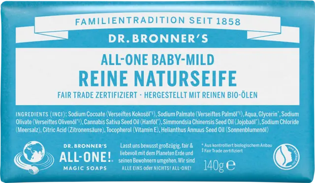 Reine Naturseife Baby-Mild von DR.BRONNERS