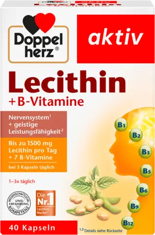 Lecithin + B-Vitamine von DOPPELHERZ