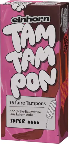 Tam Tampons Bio Super von EINHORN