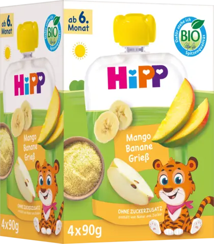 Bio Mango Banane Grieß von HIPP