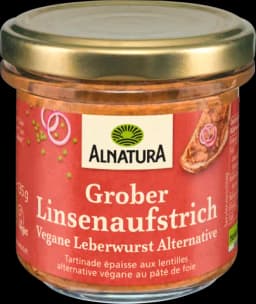 Bio Grober Linsenaufstrich von ALNATURA