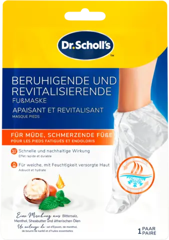 Beruhigende und Revitalisierende Fußmaske von SCHOLL